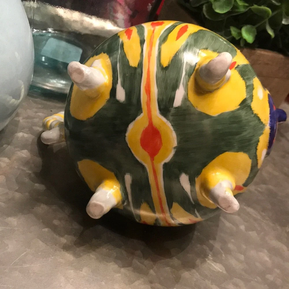 Anthropologie Magic Ikat Tea Pot